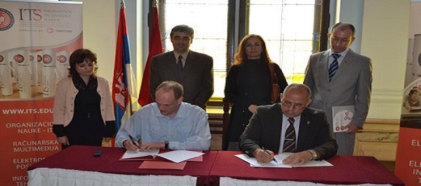 Potpisivanje saradnje ITS i OŠ Dragomir Marković