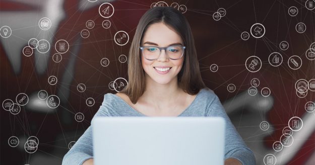 model-poslovnog-procesa Devojka uči modelovanje poslovnih procesa