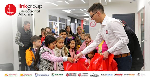 Đaci OŠ "Bora Stanković" u poseti LINKgroup u Beogradu