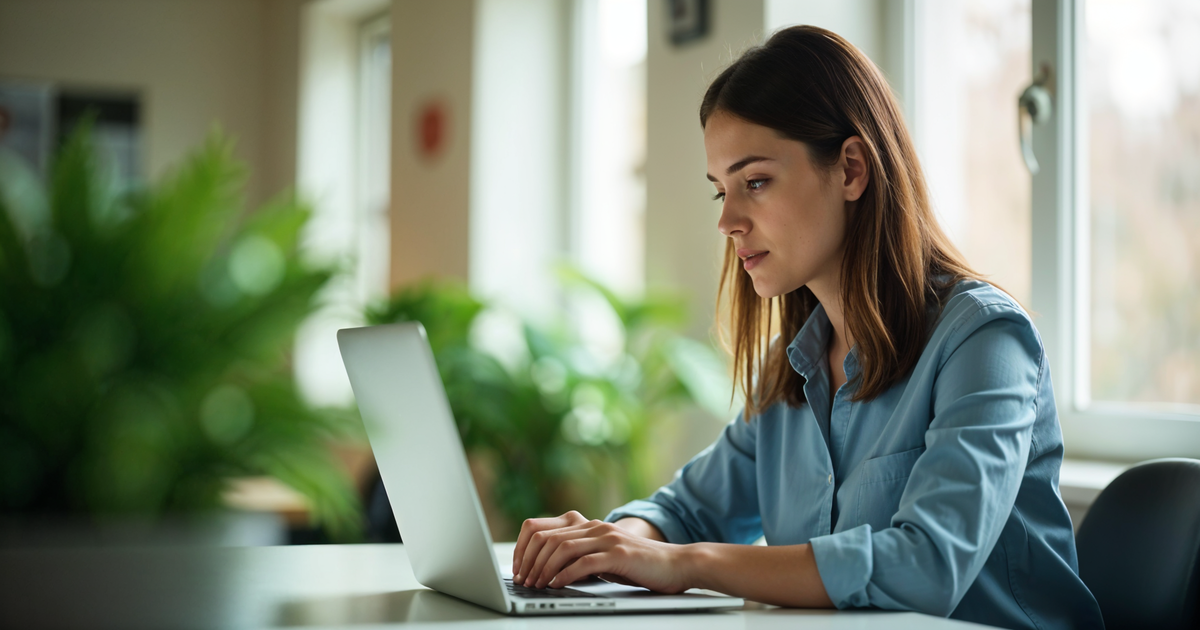 ERP sistem administrator radi na računaru