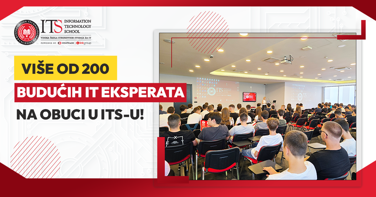 Više od 200 budućih IT eksperata na obuci u ITS-u!